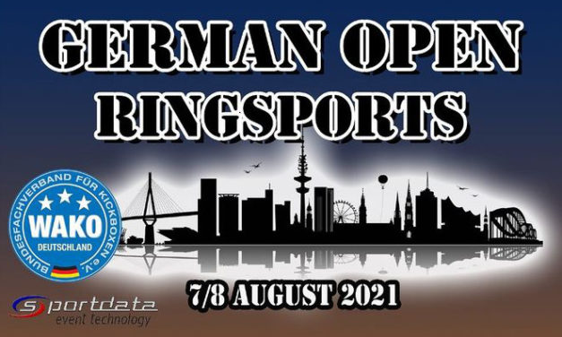 GERMAN OPEN 2021 RINGSPORTS: Informationen zum Ticketing
