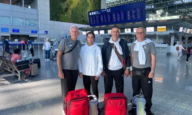 Die kleine Delegation um Sila Roderburg ist nun unterwegs zu den World Games! Viel Erfolg!